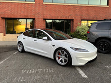 Load image into Gallery viewer, Diamond Silver 19x9.5 +28 Volk Racing TE37 Ultra M-Spec Wheel Set - Model 3/Y