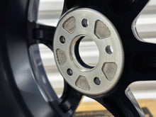 Load image into Gallery viewer, Mag Blue 19" Staggered Volk Racing TE37 Ultra M-Spec Wheel Set - Model 3/Y