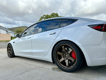 Load image into Gallery viewer, Blast Bronze 19x9.5 +28 Volk Racing TE37 Ultra M-Spec Wheel Set - Model 3/Y