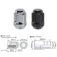 Load image into Gallery viewer, Project Kics Bull Lock Lug Nuts