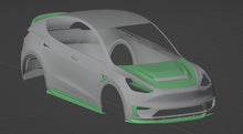 Load image into Gallery viewer, Vorsteiner Aero Program Front Lip - Model Y