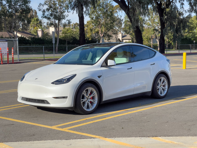 Model Y Spacers - 10/10mm on Tesla Factory 19" Gemini Wheels