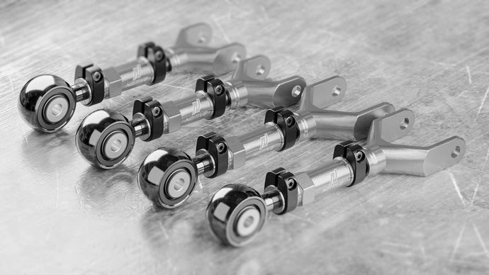 N2itive Suspension Components - Model S/X Lowering Links & Camber Arms