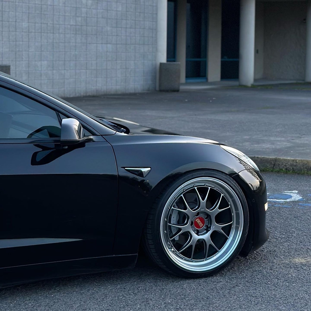 Bbs Lm R Used) BBS LM R Custom SF90/296GTB 20x9.5/21x12 5x114.3