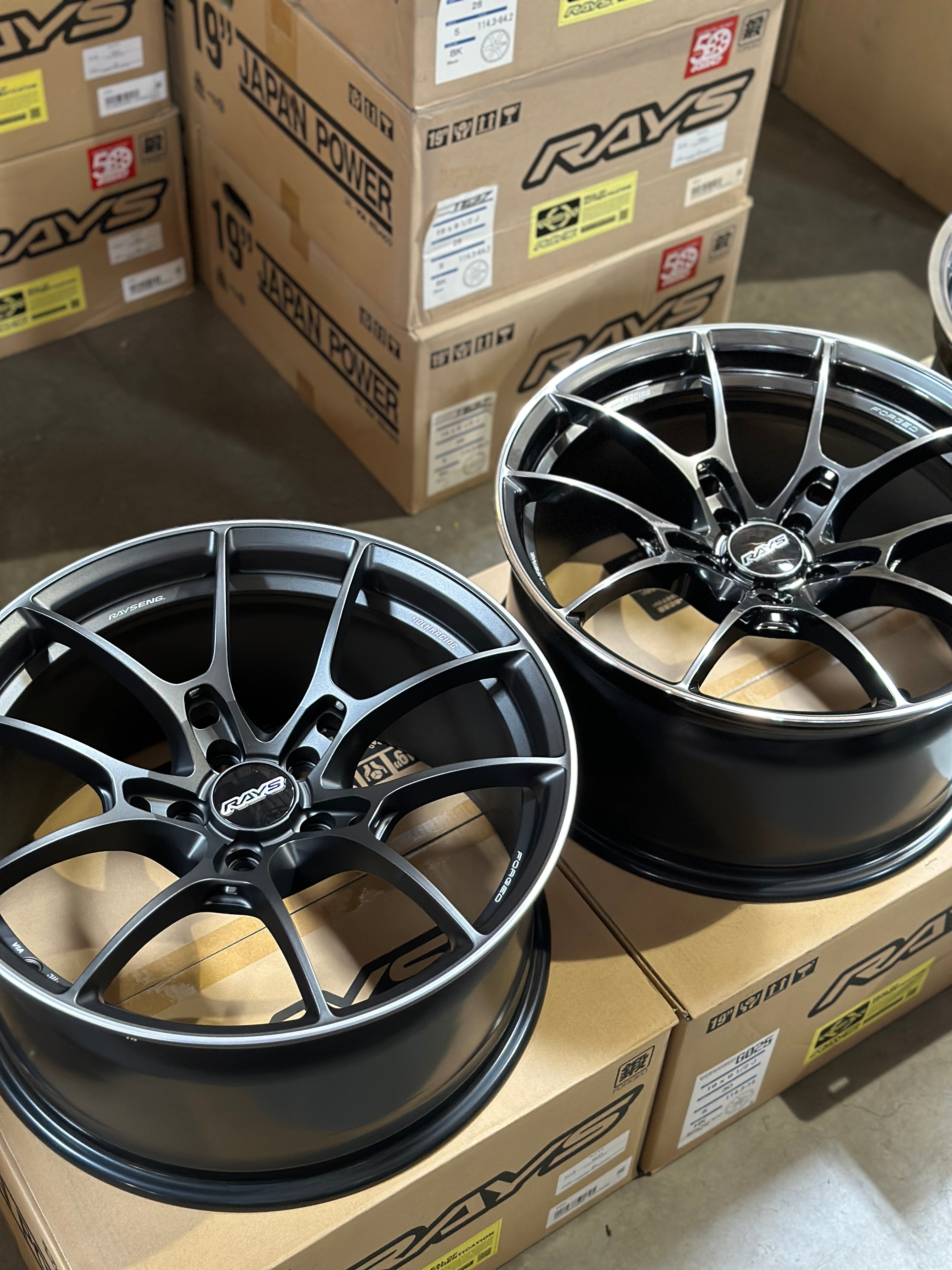 19x9.5 +30 Volk Racing G025 Wheel Set - Model 3/Y – MODEL+