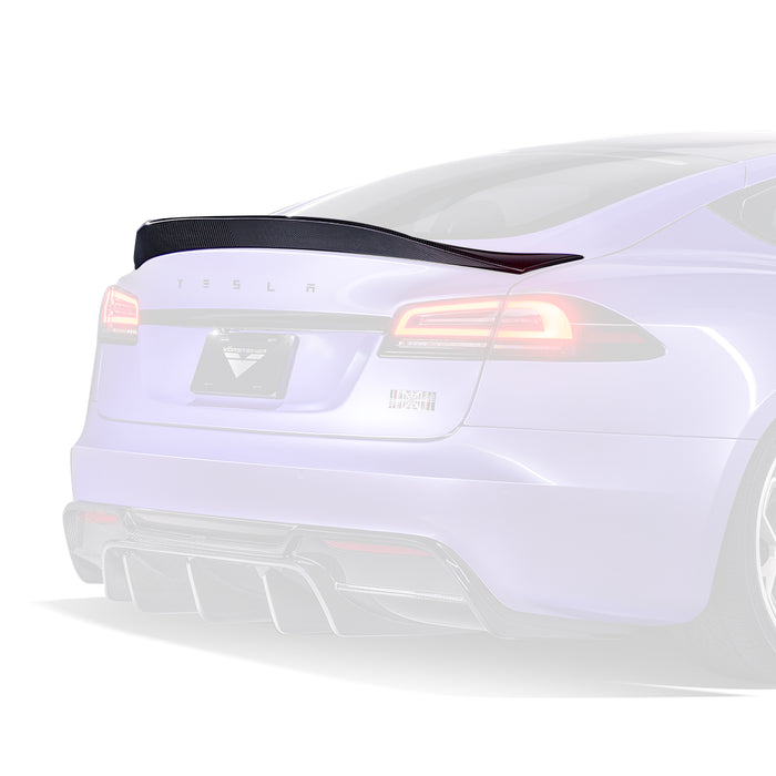 Vorsteiner VRS Aero Rear Decklid Spoiler - Model S – MODEL+