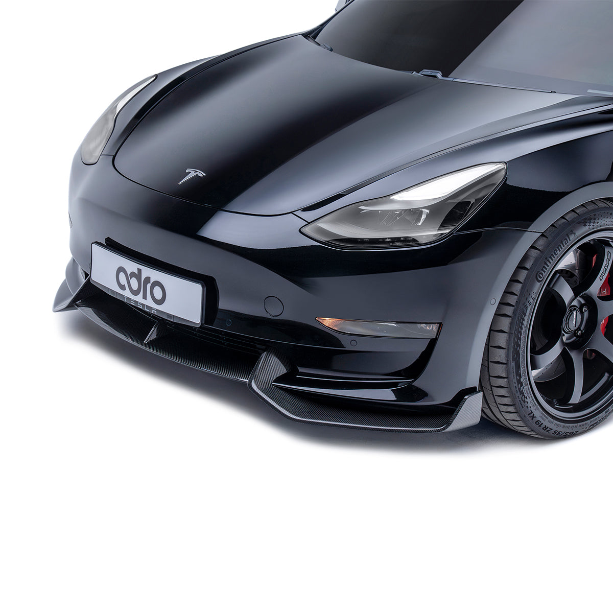 Tesla Model 3 Carbon Fiber Duckbill Spoiler V2 - ADRO – Driven