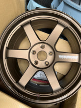 Load image into Gallery viewer, Bronze Almite 19x9.5 +28 Volk Racing TE37 Ultra M-Spec Wheel Set - Model 3/Y

