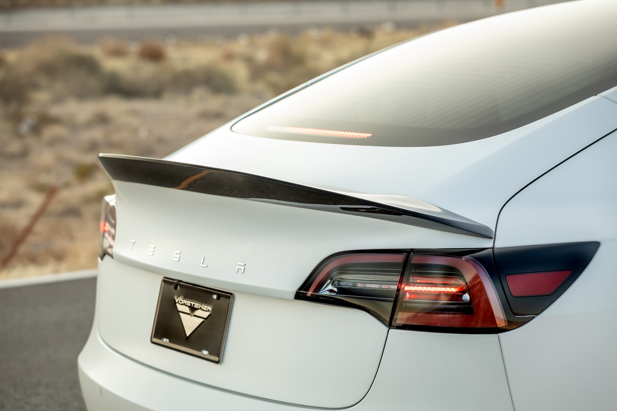 Vorsteiner Carbon Fiber Decklid Spoiler for Tesla Model Y