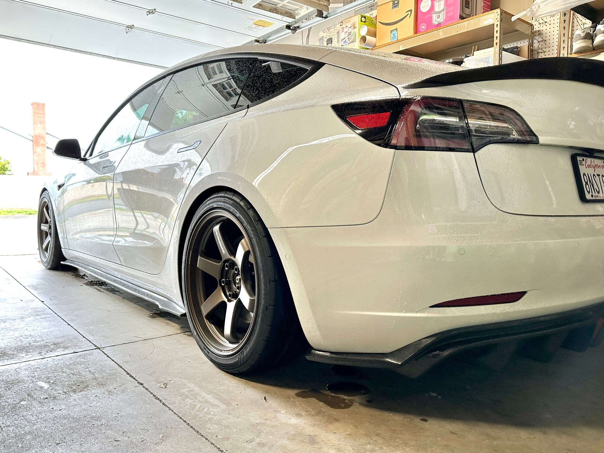 Blast Bronze 19x9.5 +28 Volk Racing TE37 Ultra M-Spec Wheel Set - Mode ...