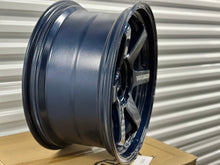 Load image into Gallery viewer, Mag Blue 19x9.5 +28 Volk Racing TE37 Ultra M-Spec Wheel Set - Model 3/Y
